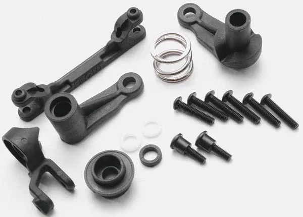 Steering bellcranks/ servo saver/ servo saver spring/ servo spring retaine