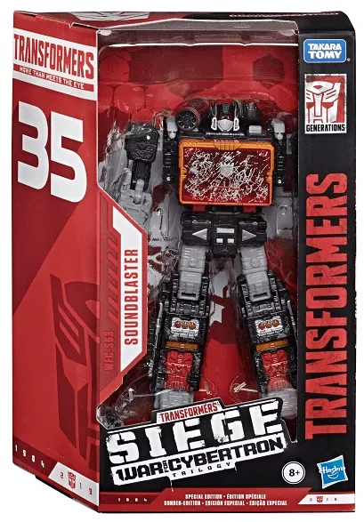Takara Tomy Mall Exclusive Transformers Siege SG-EX SOUNDBLASTER