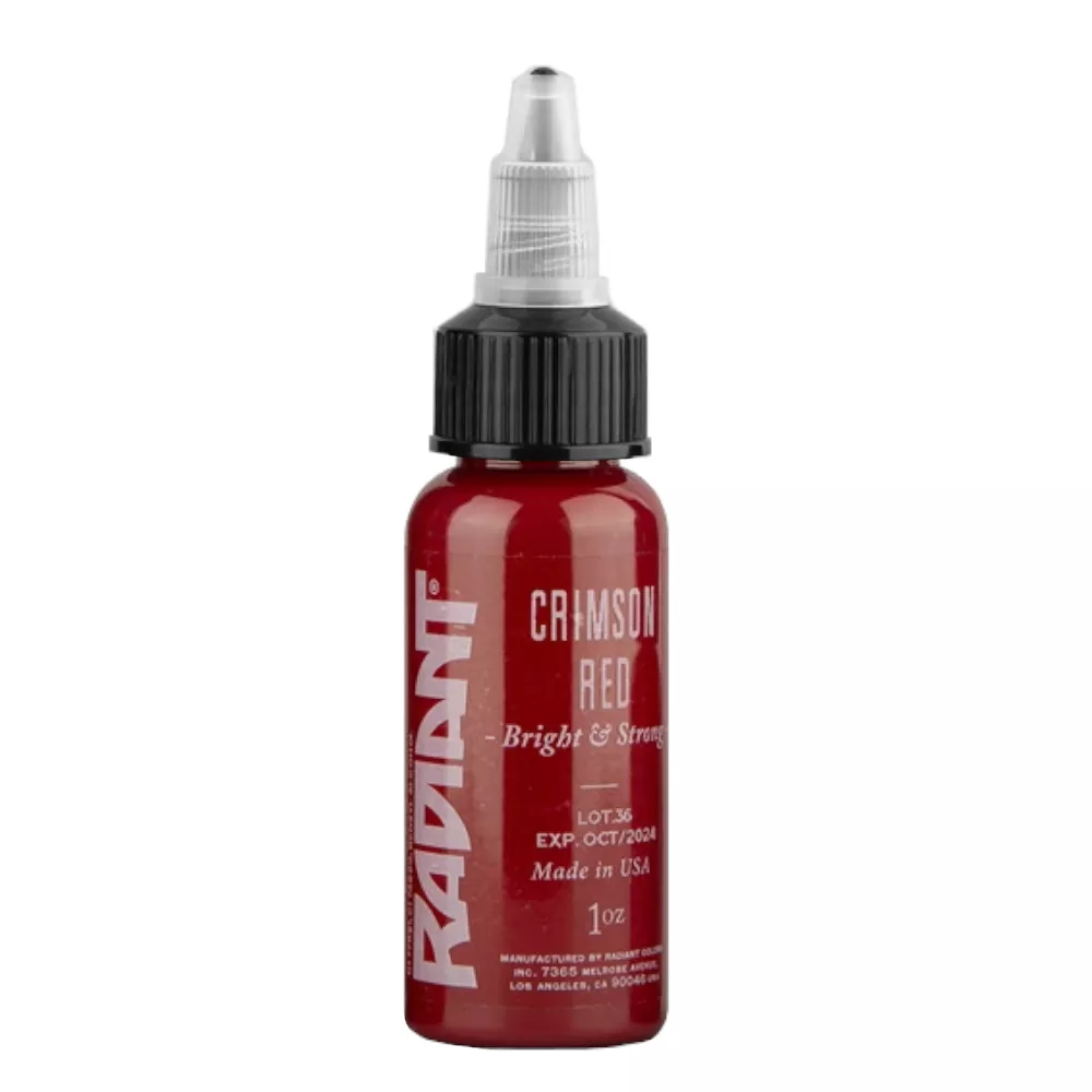 Tattoo Ink: Radiant Colors Crimson Red