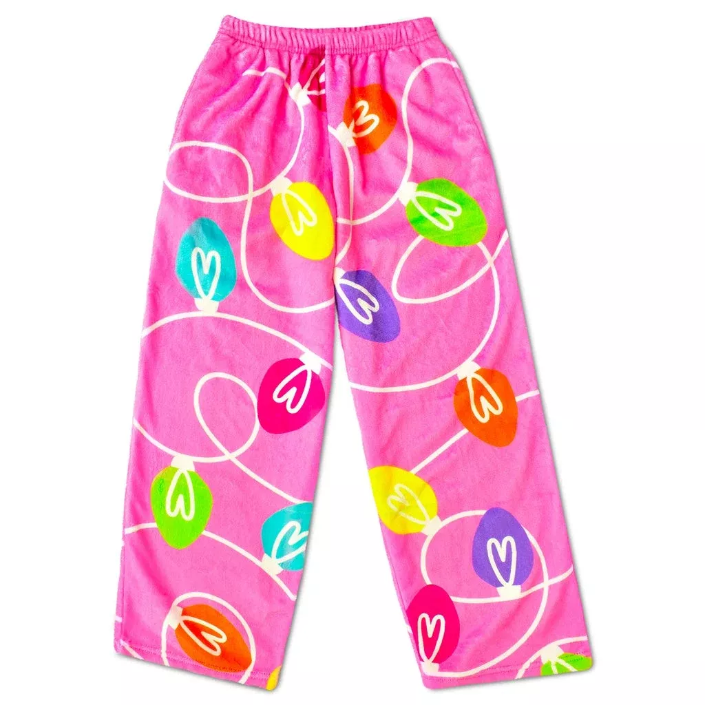 Tinsel & Glow Plush Pants