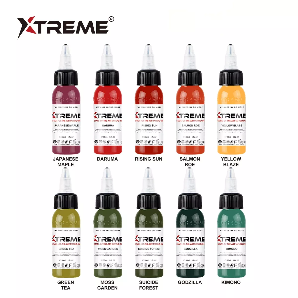Traditional Japanese Set | Xtreme Inks