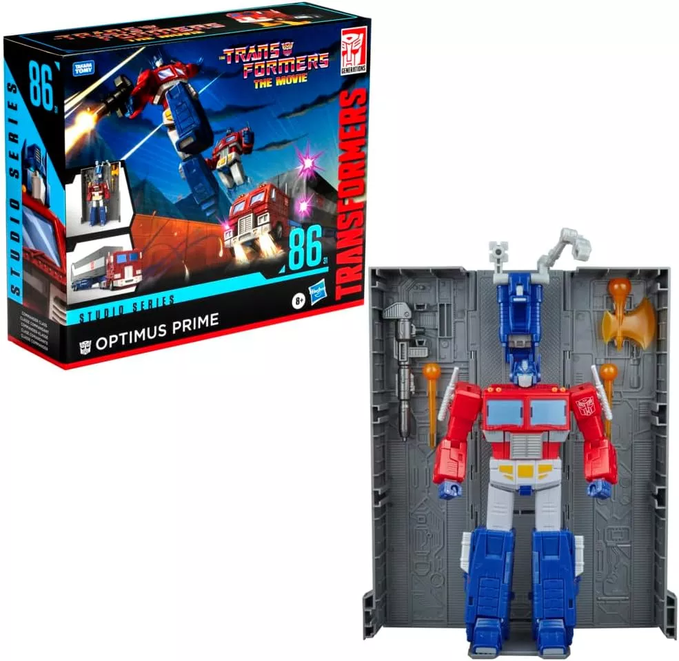 Transformers Toys Studio Series Commander Class The Transformers: The Movie 86-31 Optimus Prime