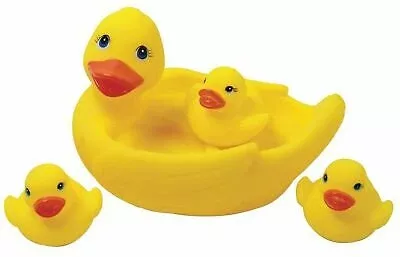 Tubby Scrubby Duck Family Bath Toys
