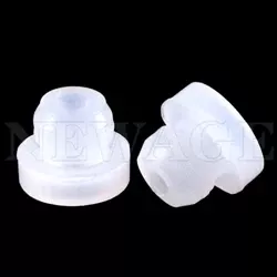 White Silicone Soft Nipples