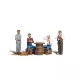 Woodland Scenics A2727 O Checker Players