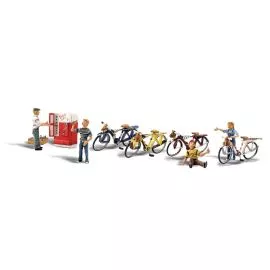 Woodland Scenics A2752 O Bicycle Buddies