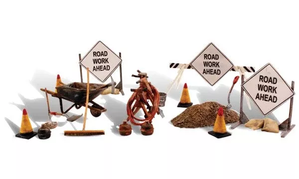 Woodland Scenics WDS2762 Road Crew Details O Scale