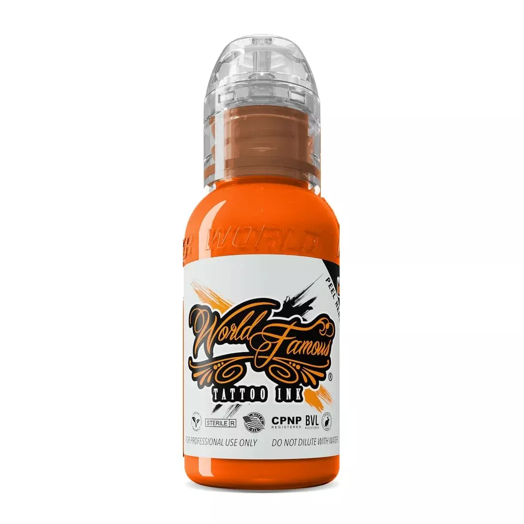 World Famous Koi Orange Tattoo Ink