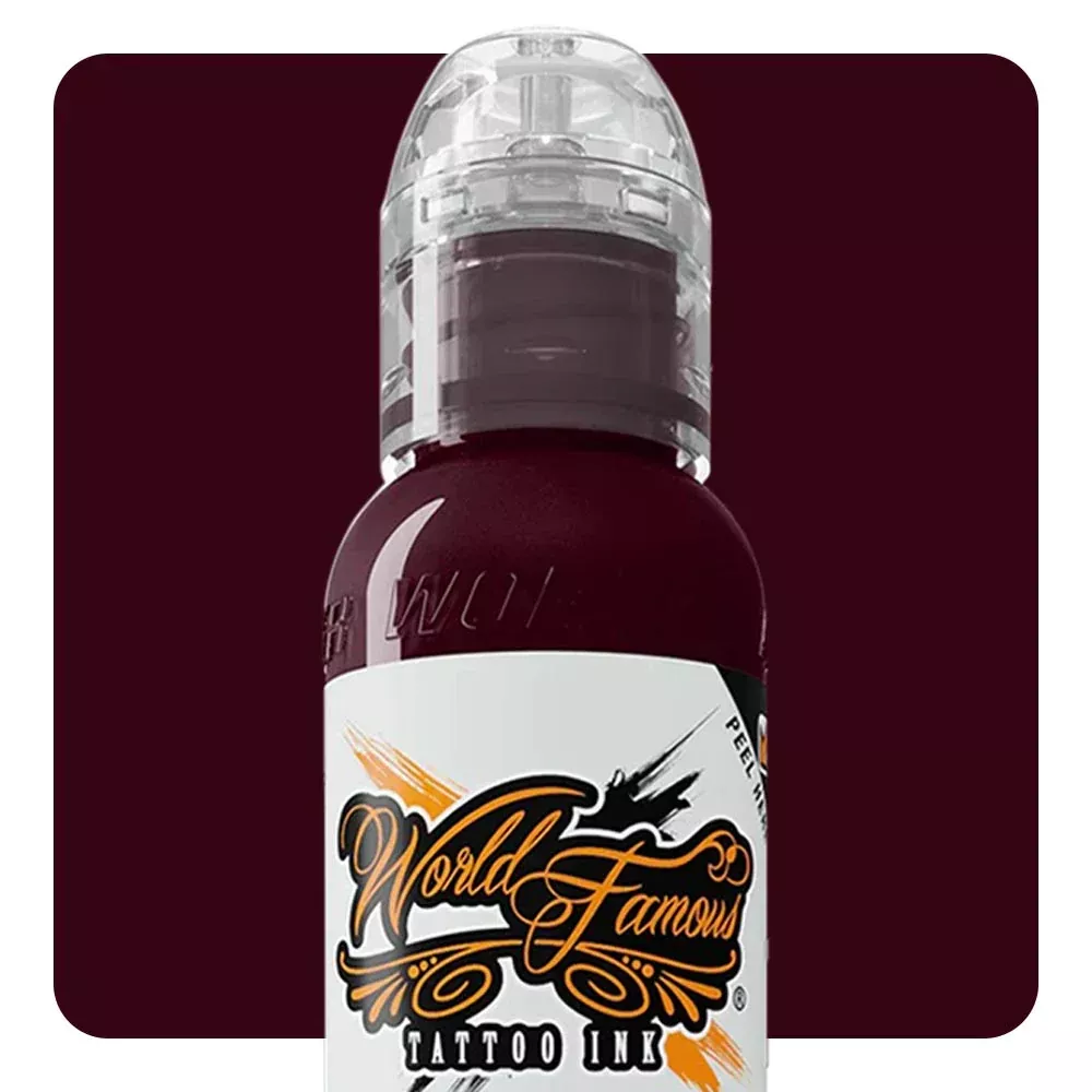 World Famous Tattoo Ink – Burgundy Wine