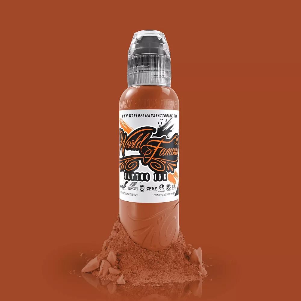 World Famous Tattoo Ink – Burnt Orange