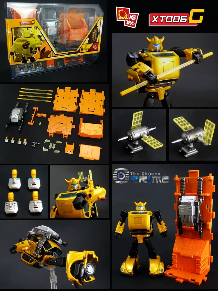 X2Toys XT006G Jetpack and Accessories Upgrade kit for MP-21G G2 Bumblebee