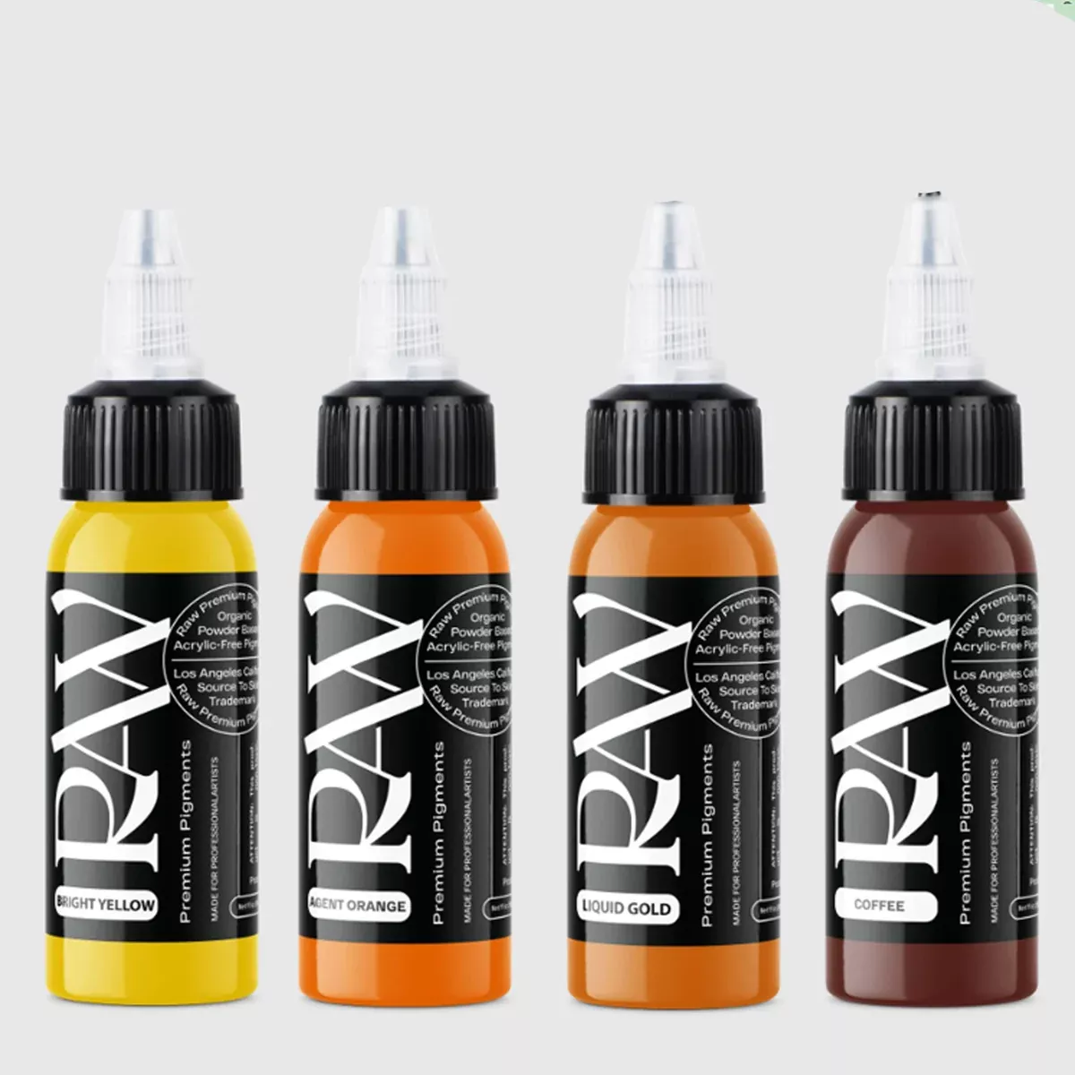 Yellows & Oranges | Raw Pigments