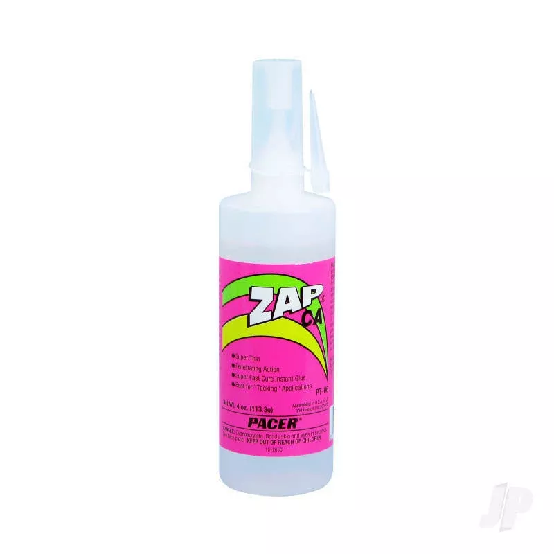 Zap 4oz CA Adhesive Pink Bottle