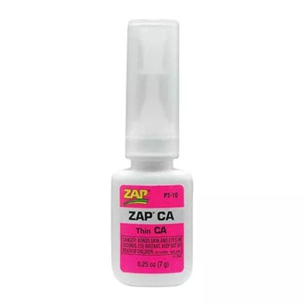 Zap CA 1/4 oz Adhesive Pink Bottle