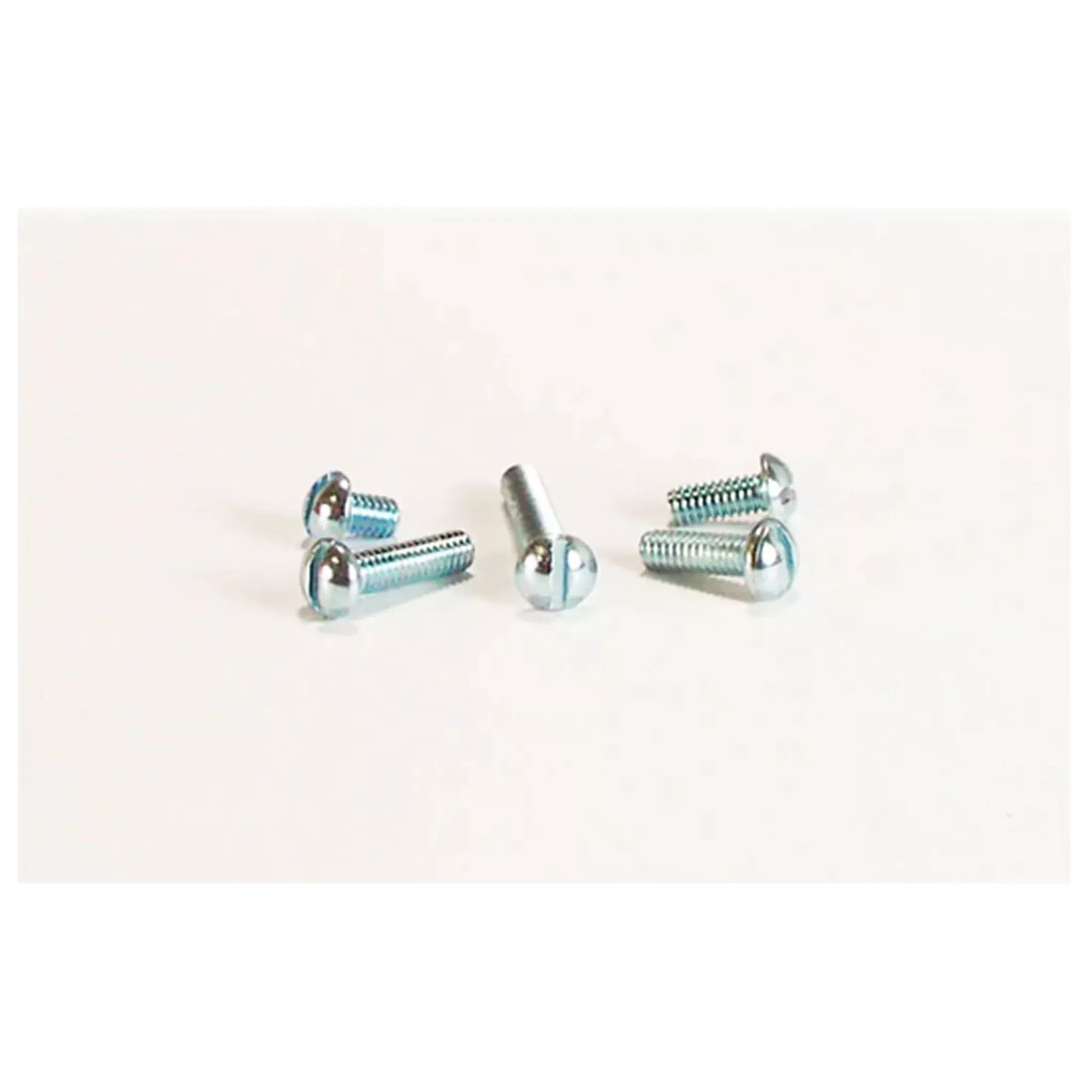 Zinc Plated Round Head Slotted Screws